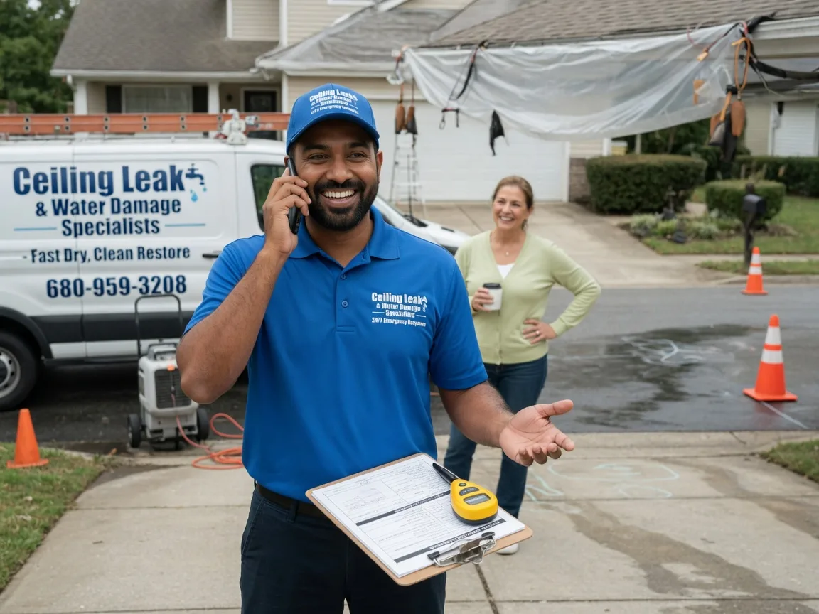 Ceiling Leak Cleanup Portageville, NY FAQs